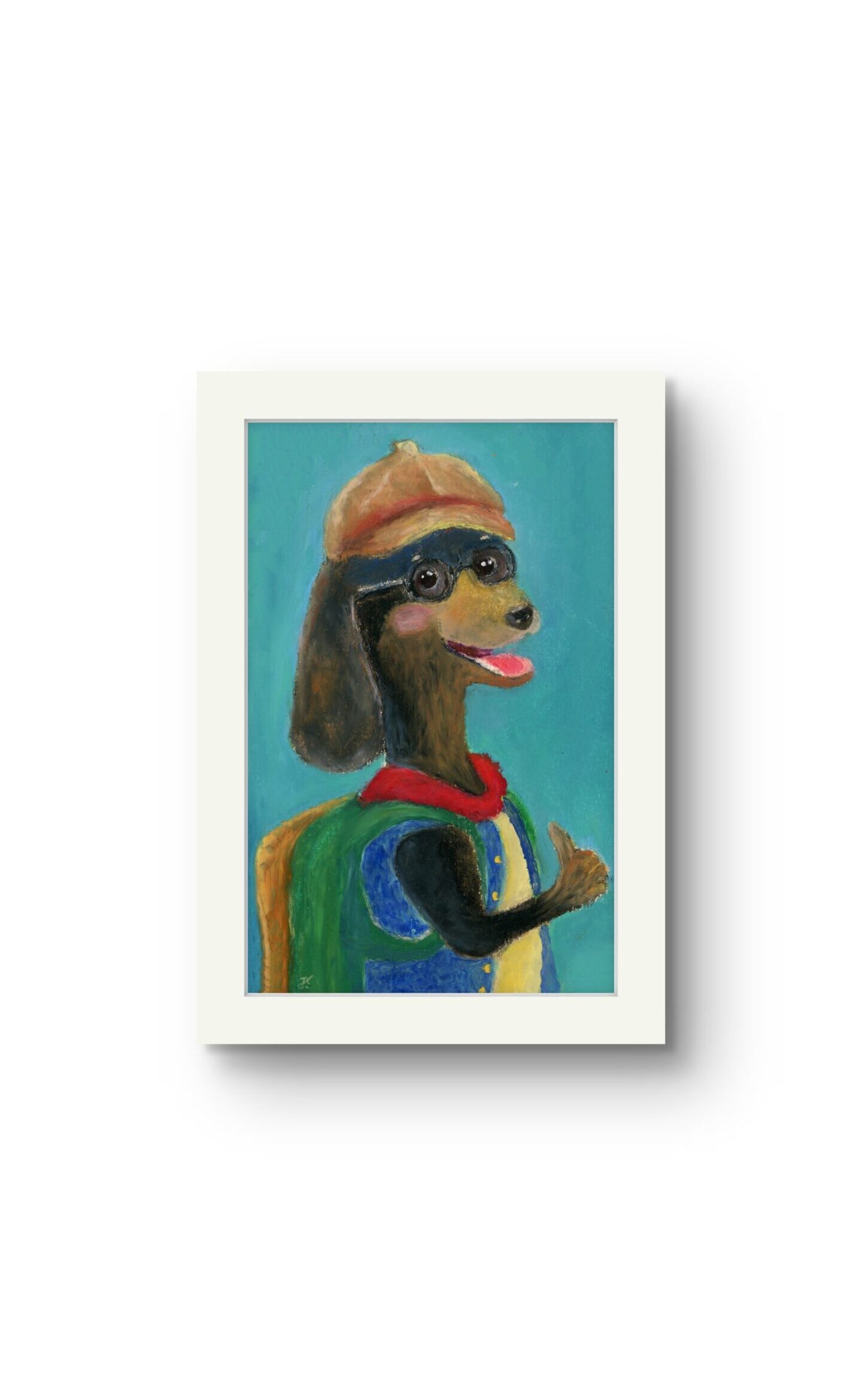 Dapper Doxie (Print)