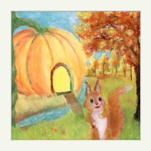 Little Squirrel Haven (Print)