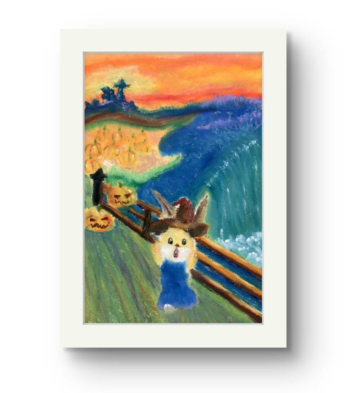 Pumpkin Patch Panic (Print)