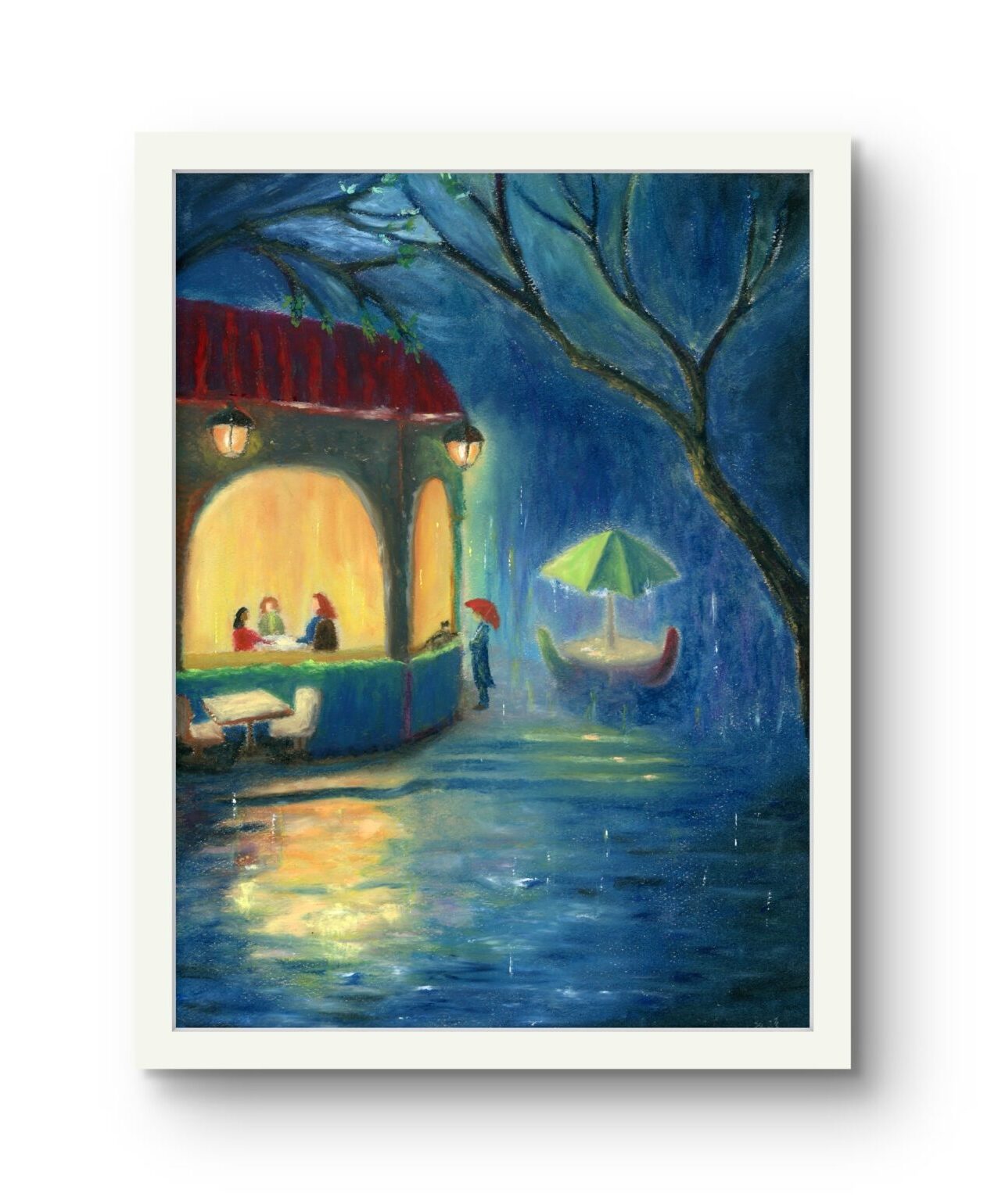 Whiskers and Raindrops (Print)